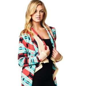 Aztec Jersey "Emily" Cardigan